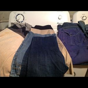 15 pairs jeans, pants